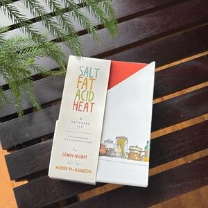Salt Fat Acid Heat recipe notebooks and recipe binder NEW gift cook baker chef